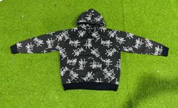 Rework style stussy printed hoodies