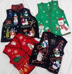 IQ0725 Y2K Weihnachtsikone Strick