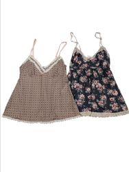 Poly printed tops -13p -15/9/25