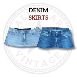 Denim Skirts