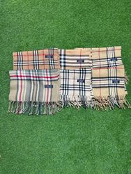 Branded Beige Burberry Scarves