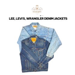 Lee Levi's Wrangler Giacche di Jeans