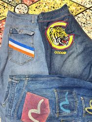 Coogi evisu oversize shorts