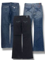 Jeans bootcut / évasés de marque Y2K pour femmes (..