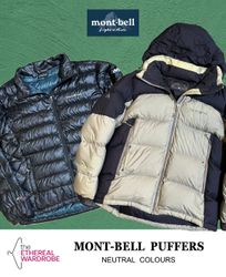 Montbell Puffer / Down Jackets Couleurs neutres