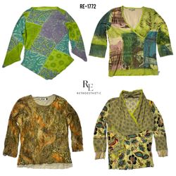 Y2K All Nature Vibe Full Sleeve Tops(RE-1772)