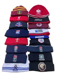 Bonnets de l'équipe de club sportif et mélange