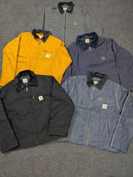 Vintage Carhartt Reworked Style Detroit Jackets, M..