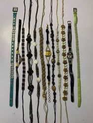 Y2K Bohemian Tie Around Belt Mix