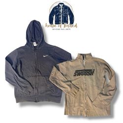 Nike sweatshirts and zippers