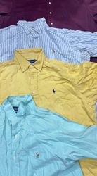 Chemises en coton Ralph Lauren à manches courtes
