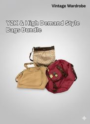 Y2K & Hochnachfrage-Stil Taschenbundle. Coach inkl..