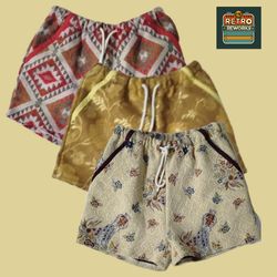 SS25 Pantalones Cortos de Tapiz de Corti..