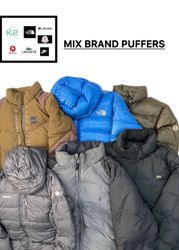 Branded puffer Jacket