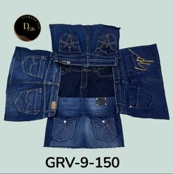 Vintage-Inspired Denim Mini Skirt for Women – Embr..