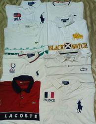Polo and Lacoste  t-shirts