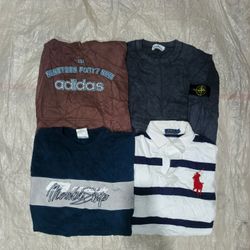 Felpe del marchio Stone Island e mix vintage