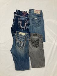 Miss me rock revival jeans de verdadera religión