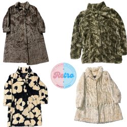 Jaquetas e Casacos de Pêlo Vintage/ Y2K Retro