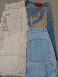 #143 Men Hiphop Baggy Shorts