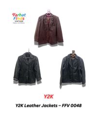 Y2K Vestes en cuir - FFV 0048