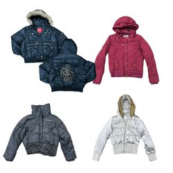 Jaquetas puffer Y2k