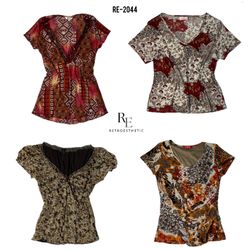 Y2K Gothic style Tops(RE-2044)