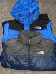 Les vestes The North Face