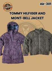 Tommy HilFiger And Mont-Bell Jacket Ak-301