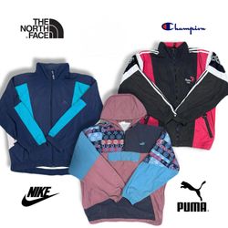 VPX83 Vintage Nike / Adidas / The North Face WIndb..