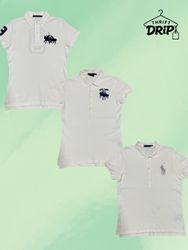 Ralph Lauren White Polo Shirts [TD-142]