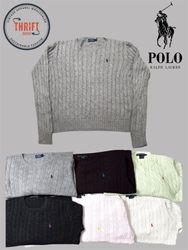 T1527 Ralph Lauren Cable Knits