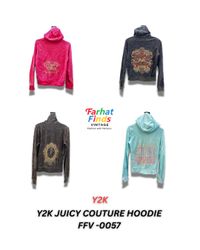 Y2K Juicy Couture Premium Hoodies – FFV 0057