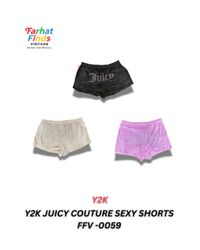 Y2K JUICY COUTURE SHORTS SEXY