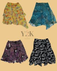 Y2K Flare: Stili di Gonna (Yv-355)