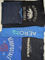 「Aeropostale、Abercrombie & Fitch、Hollister Tシャツ」