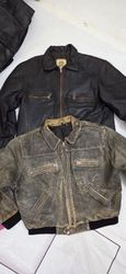 Men's stylish vintage leather jackets