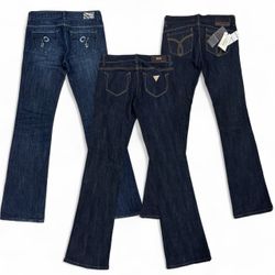 Y2k Women’s Branded Bootcut / Flared Jeans (F-49)