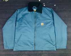 Carhartt Rework Style Detroit Light Blue Jacket