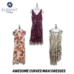 Y2K Awesome Curves Maxi Dresses - EV0997