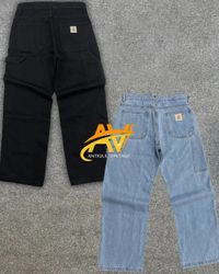 Carhartt Rework Style Light/Black Denim Pants