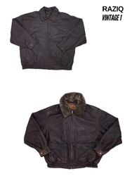 Blousons aviateur en cuir