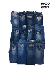 Jean bootcut femme Y2K