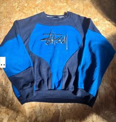 Moletom estilo refeito da Stussy