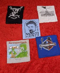 Famous colorful t-shirts