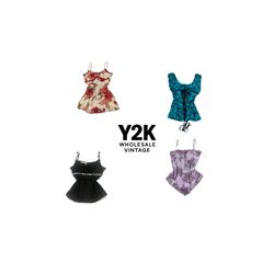 Y2K European Grunge Vixen Cami tops mix (YWV49)