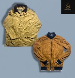 Barbour,belstaff,bershka giacche