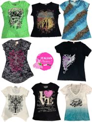 Y2K Rockstar Vibe T-Shirts Set