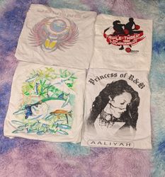 Beaux t-shirts blancs