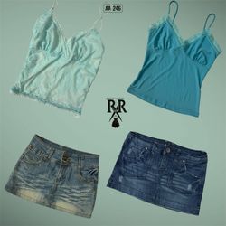 Y2K Oceanic Blue Mix and Match (AA-246)